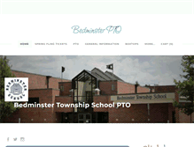 Tablet Screenshot of bedminsterpto.org